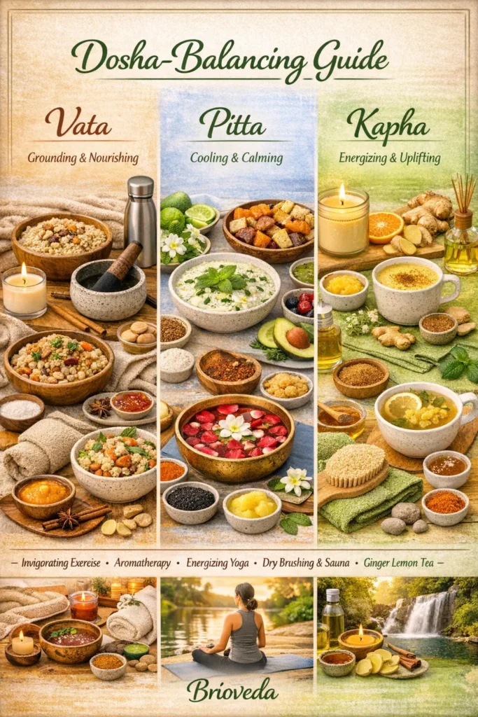 Three Dosha Visual Triology