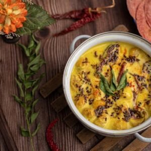 Kapha‑Pacifying Gram Flour Soup (Kadhi)- Light & Warming Ayurvedic Recipe