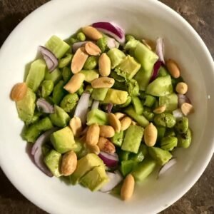 The Ultimate ‘No Greens’ Green Salad (Packed with Edamame & Peppers)